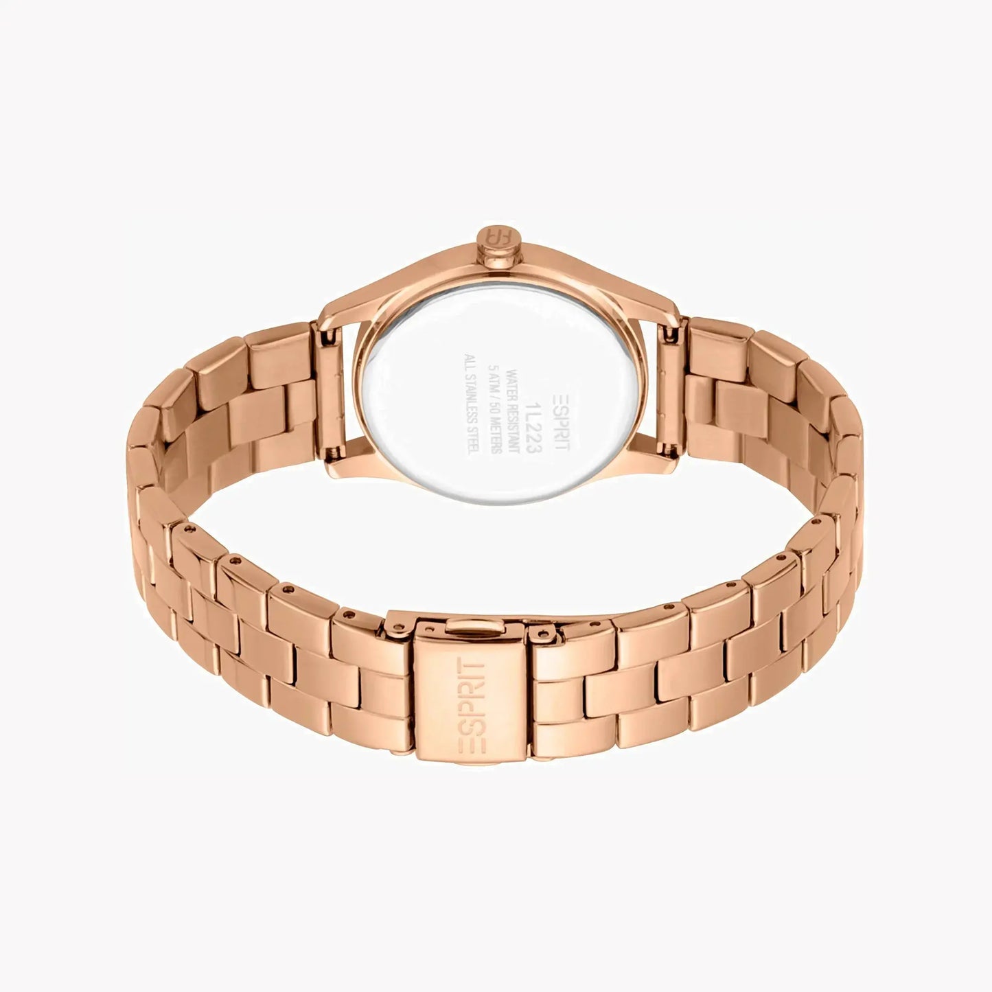 Esprit Women's Rose Gold Watch, Stainless Steel Band | Es1l121m0065 by ESPRIT