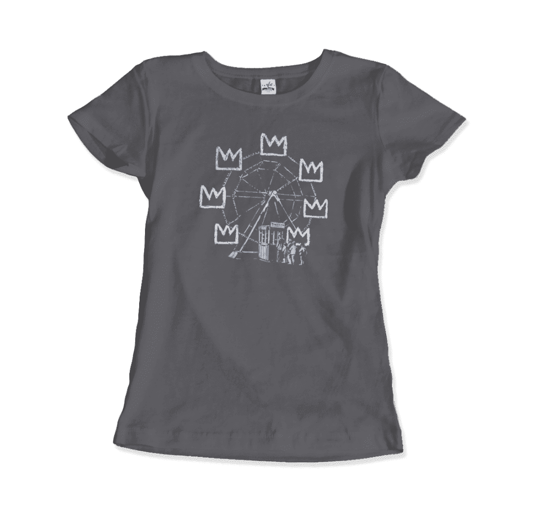 Banksy Ferris Wheel artwork t-shirt by Art-O-Rama Shop