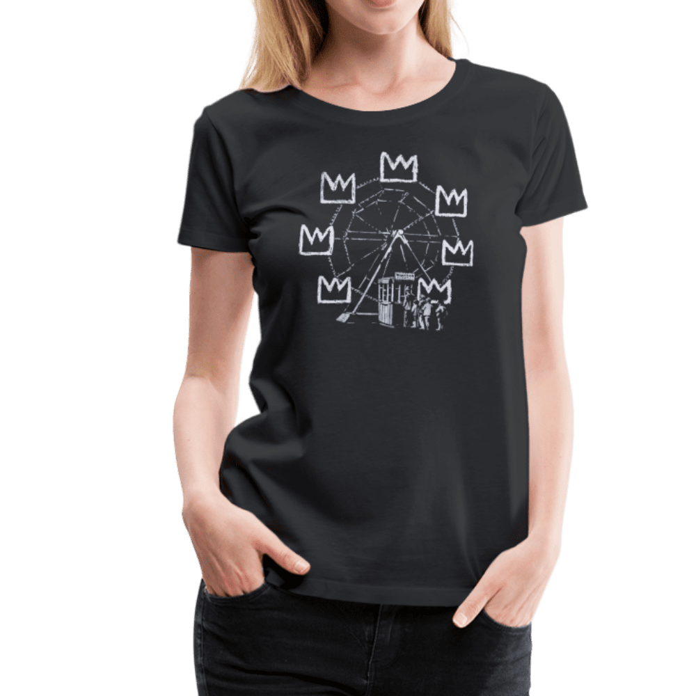 Banksy Ferris Wheel artwork t-shirt by Art-O-Rama Shop