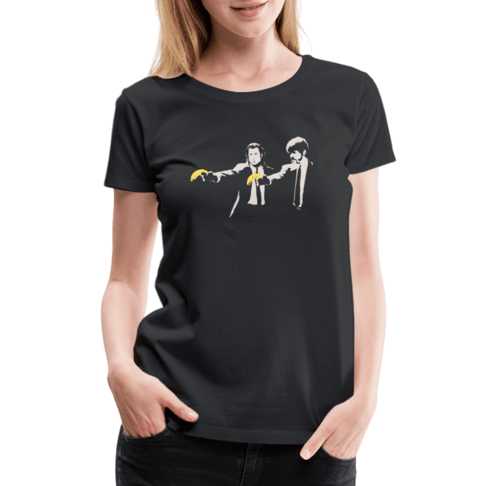 Banksy Pulp Fiction street art t-shirt by Art-O-Rama Shop