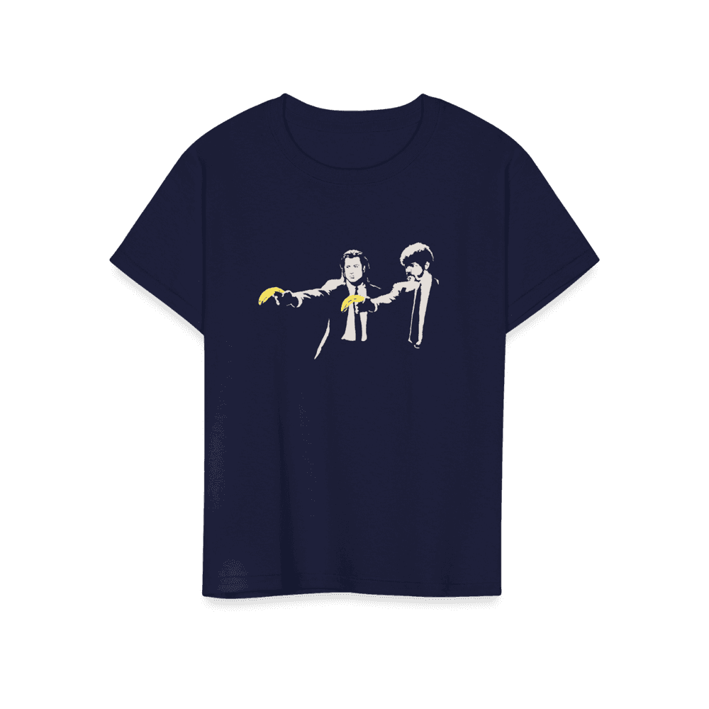 Banksy Pulp Fiction street art t-shirt by Art-O-Rama Shop