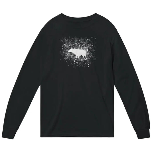 Banksy Wet Dog Splatter 2007 Street Art Long Sleeve Shirt by Art-O-Rama Shop