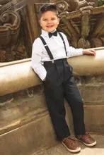Kids 4 Piece Barn Wedding Set Classic Fit No Pleats Shirt Sand by Tux-USA