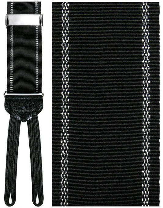 "Basilicata Checkered" Suspenders 1.5"Width by Tux-USA