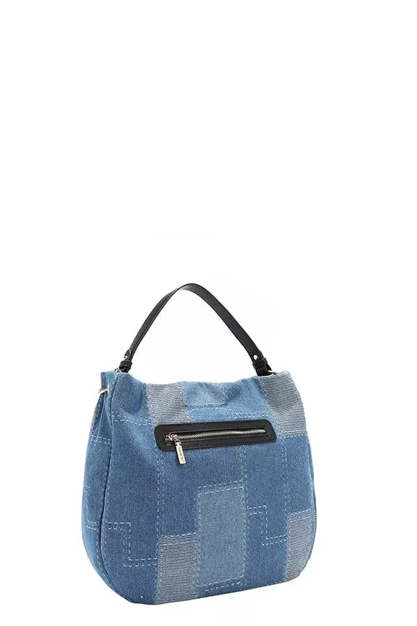 Nicole Lee USA Bosque De Amor Denim Hobo Bag by Nicole Lee USA