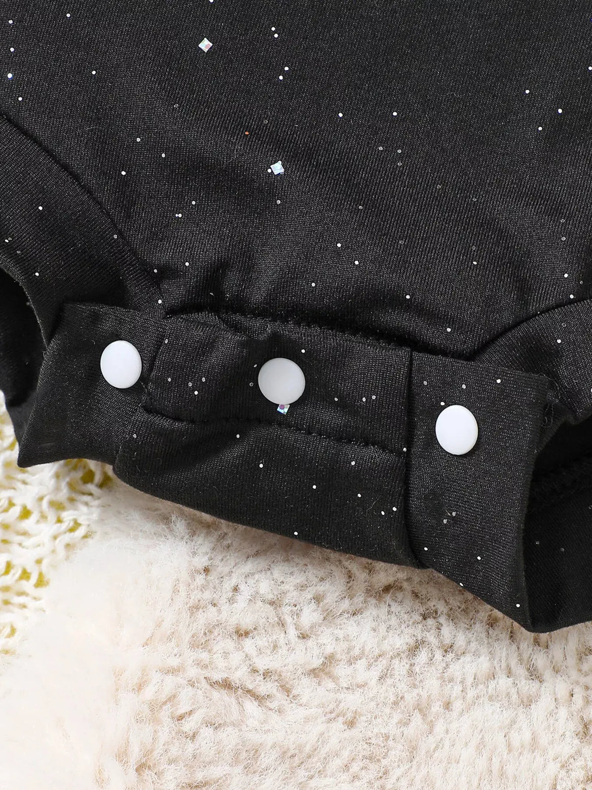Children's Halloween Spiderweb Print Long Sleeve Bodysuit and Bow Headband Set by Trendsi
