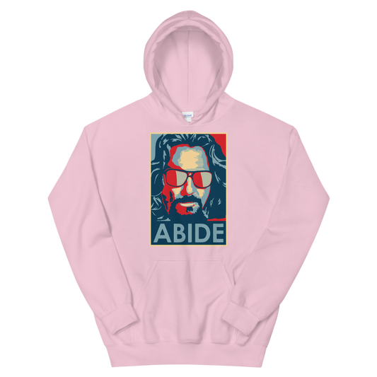 Big Lebowski Abide, Hope Style Unisex Hoodie by Art-O-Rama