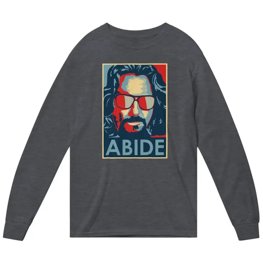 Big Lebowski Abide, Hope Style Long Sleeve Shirt by Art-O-Rama Shop