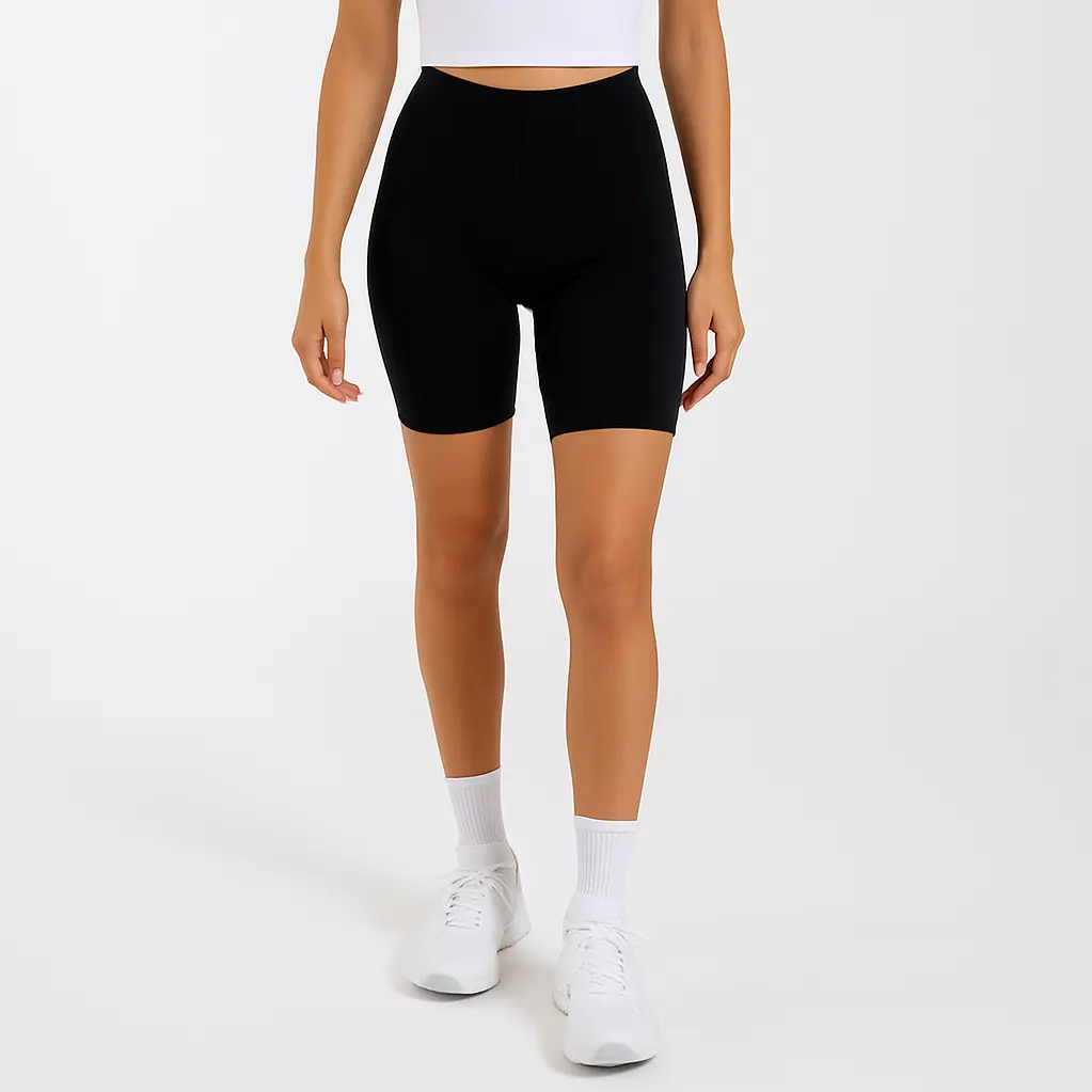 2012CS - Women's Cotton/Spandex Biker Shorts by POS Wholesale