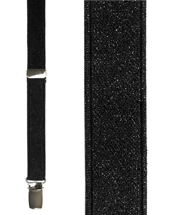 "Broadway Glitter" Suspenders 0.75" Width by Tux-USA