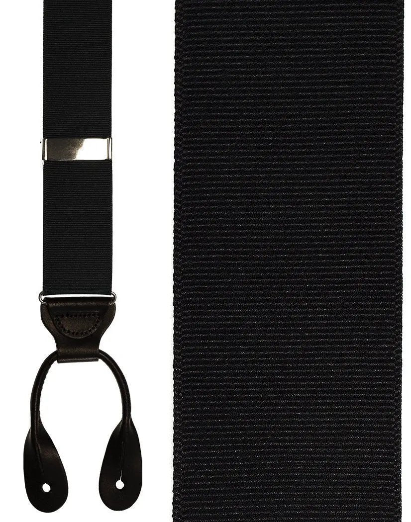 "Grosgraine Ribbon II" Suspenders 1.5 Width by Tux-USA