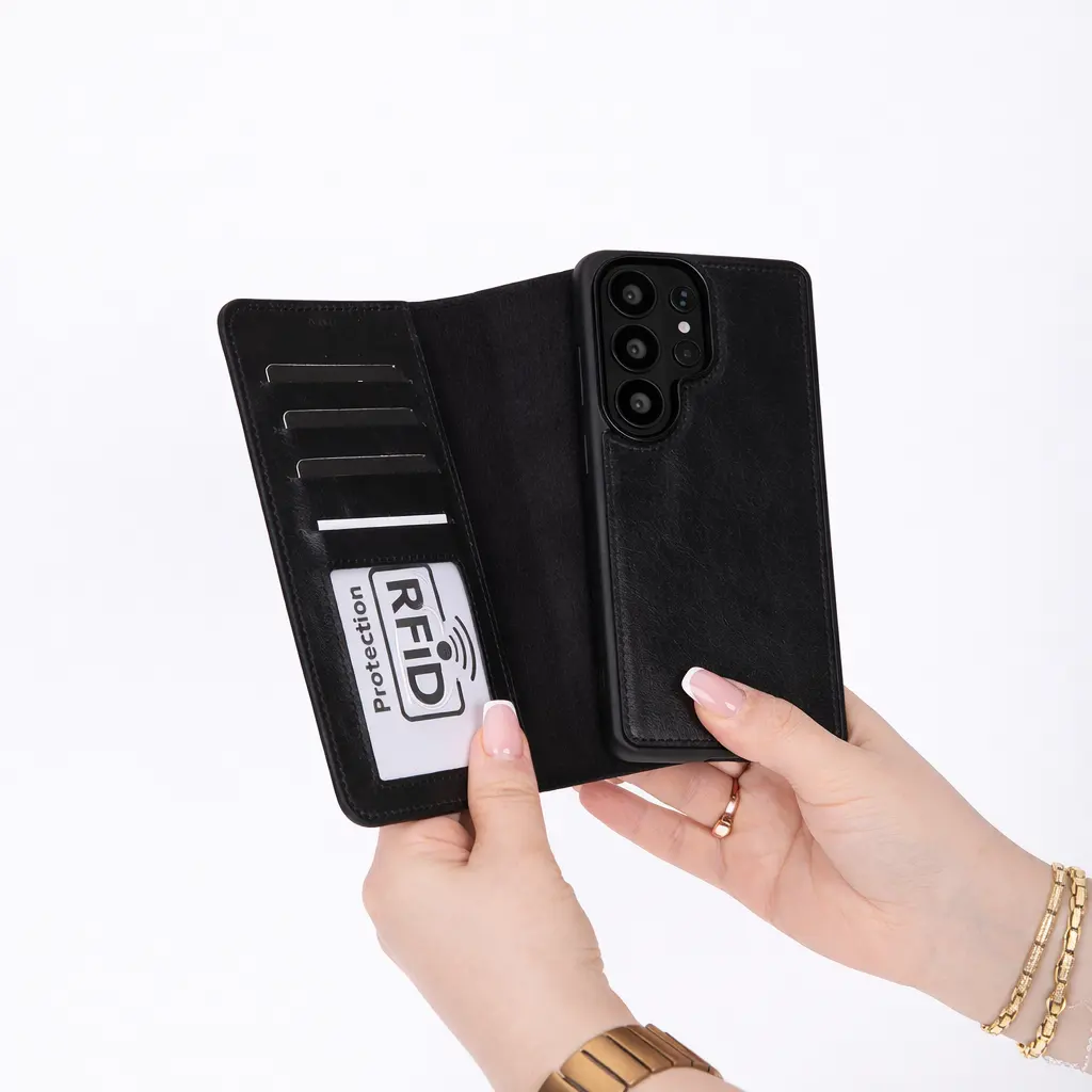 Buffalo Samsung Galaxy S26 Leather Wallet Case by TORONATA