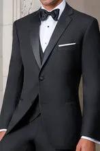 "Kingston" Black Tuxedo Jacket by Tux-USA