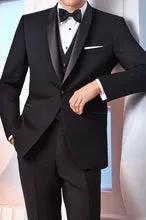 "London" Black Tuxedo Jacket by Tux-USA