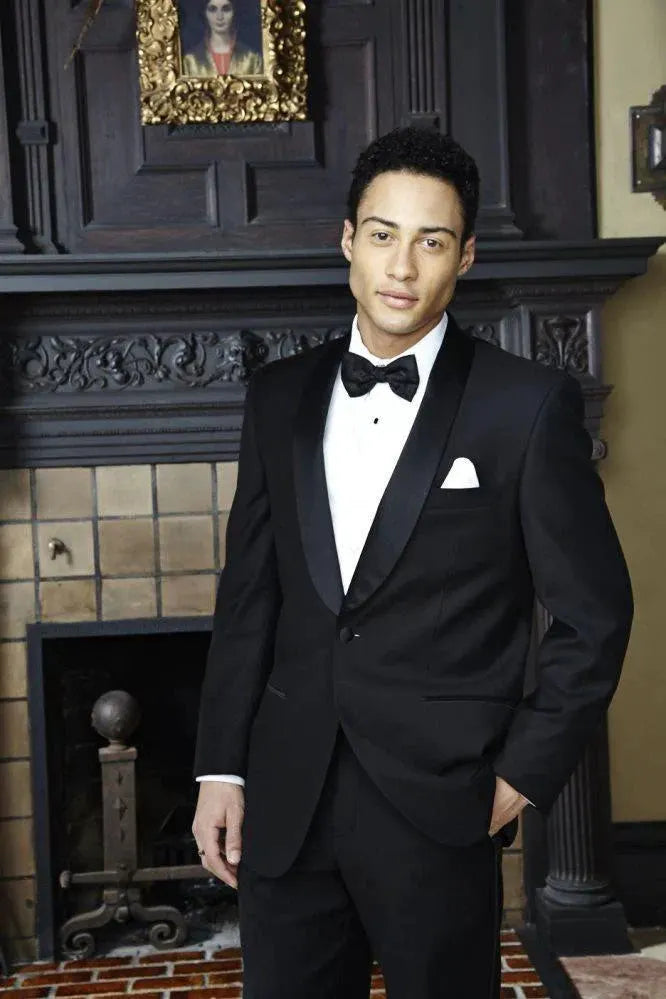 "London" Black Tuxedo Jacket by Tux-USA