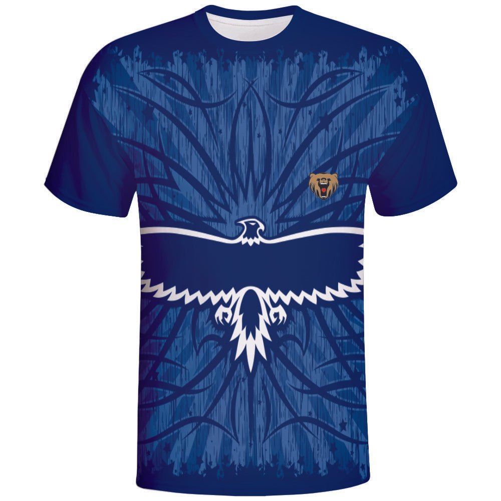 Blue Hawk Gaming Esports Jersey with Custom Gamer Tag-0