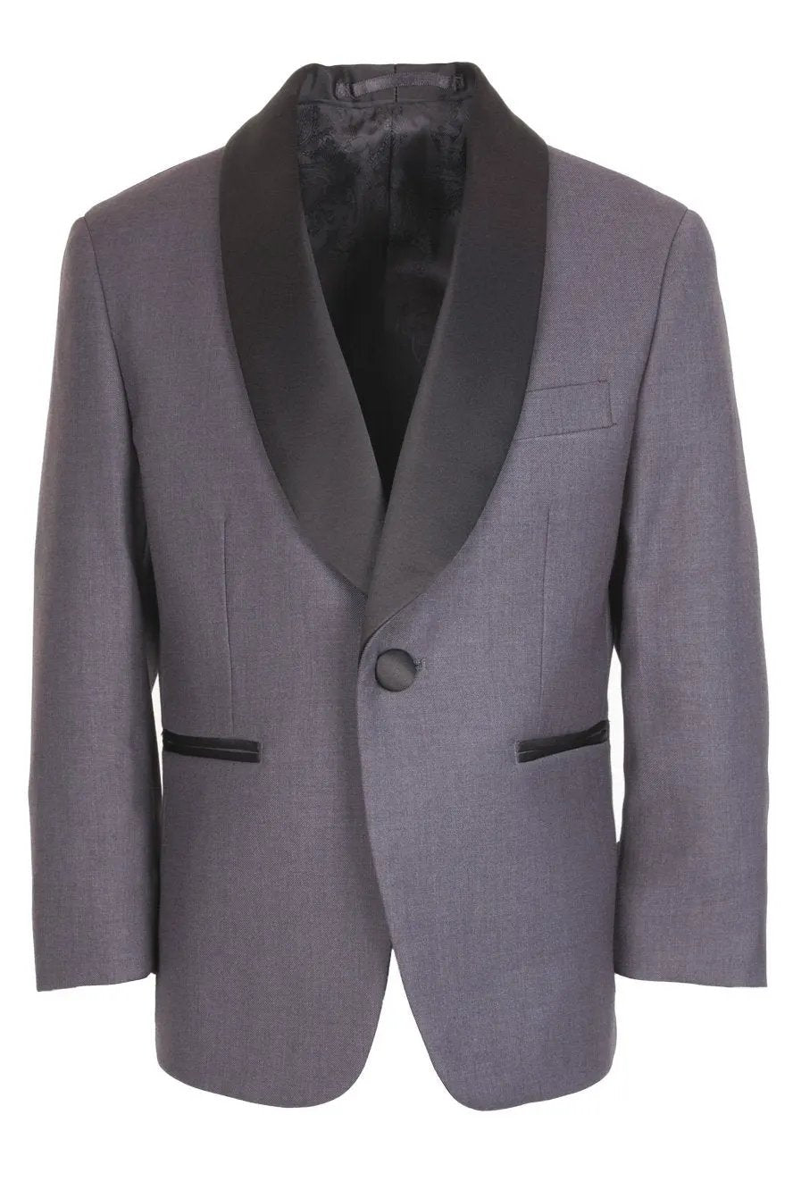 "Bradford" Kids Tuxedo Jacket Shawl (Separates) by Tux-USA