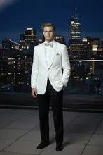 Dinner Jacket Shawl Lapels Performance Stretch Blend Light Ivory by Tux-USA