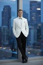 Dinner Jacket Shawl Lapels Performance Stretch Blend Light Ivory by Tux-USA