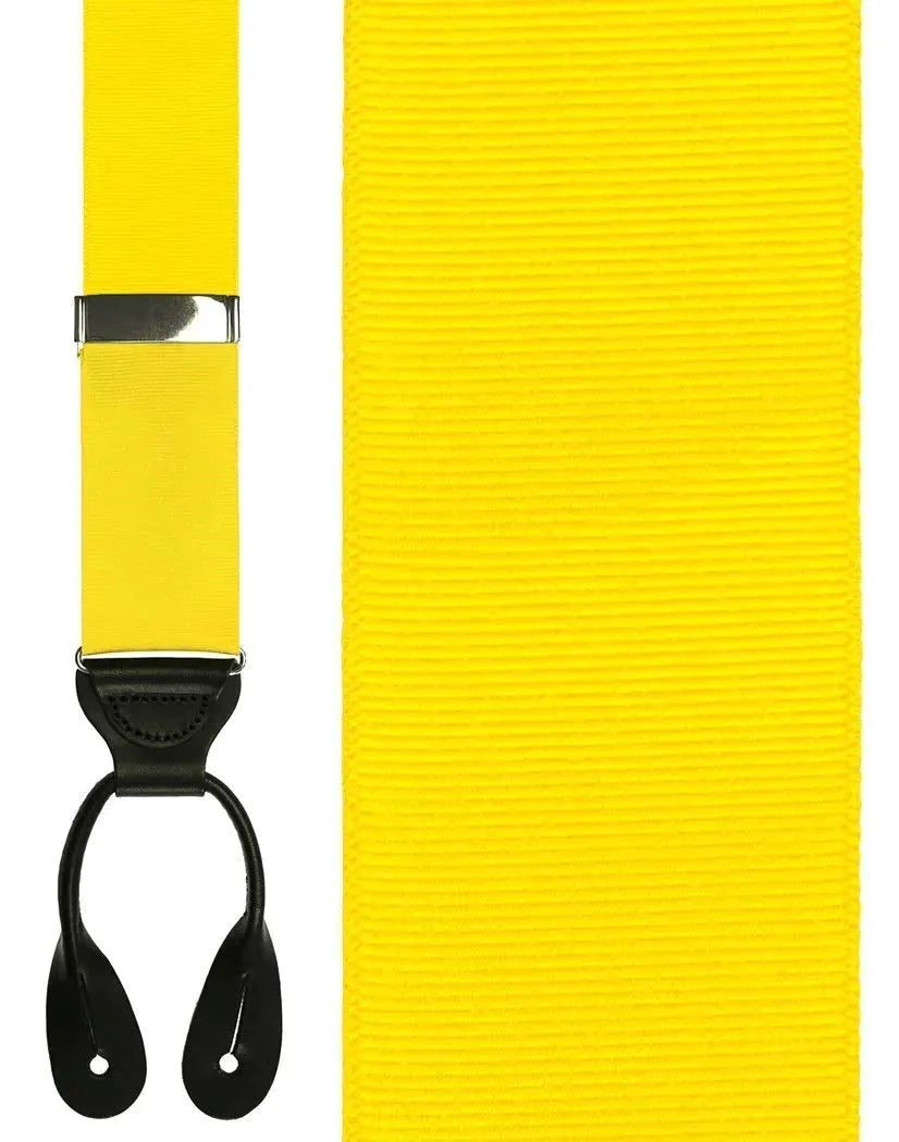"Grosgraine Ribbon II" Suspenders 1.5 Width by Tux-USA