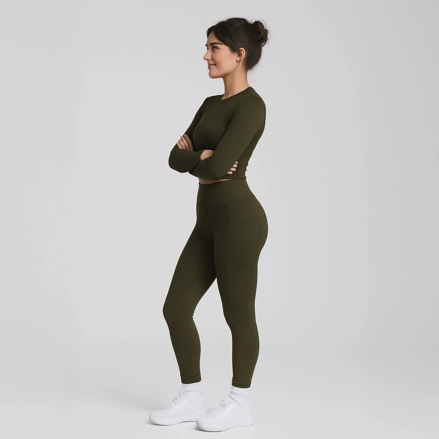 2014 - Women's Seamless Pocket Athletic Leggings by OTL Apparel
