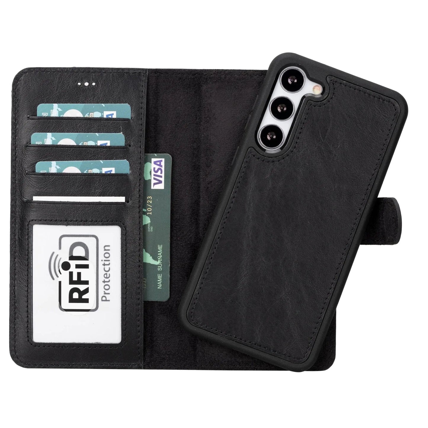 Buffalo Samsung Galaxy S20 FE Detachable Leather Wallet Case by TORONATA