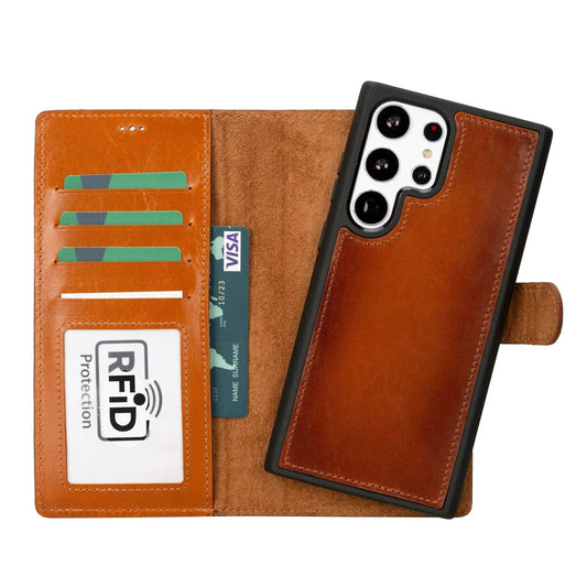 Buffalo Samsung Galaxy S21 Series Detachable Leather Wallet Case by TORONATA