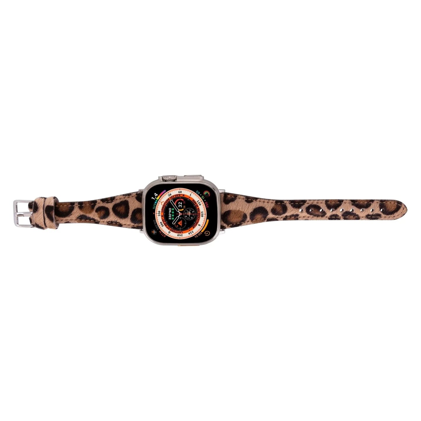 Buford Slim Leather Bands for Apple Watch 9, Ultra 2 & SE by TORONATA
