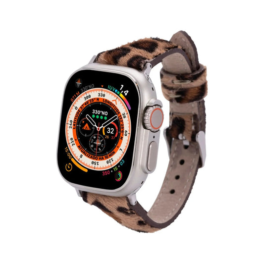 Buford Slim Leather Bands for Apple Watch 9, Ultra 2 & SE by TORONATA