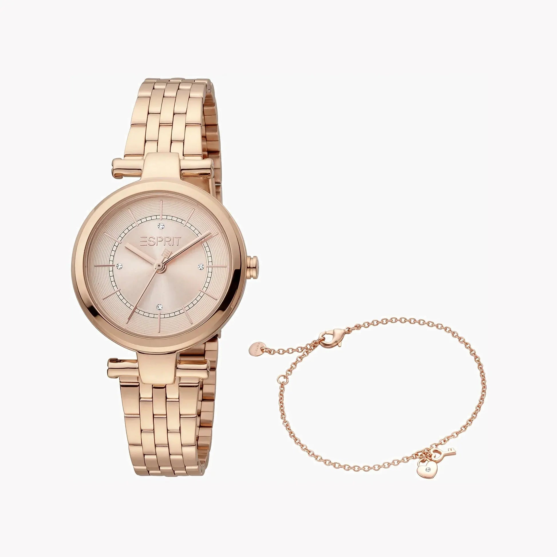 Esprit Women's Rose Gold Stainless Steel Watch, Round Case | Esm-12345 by ESPRIT