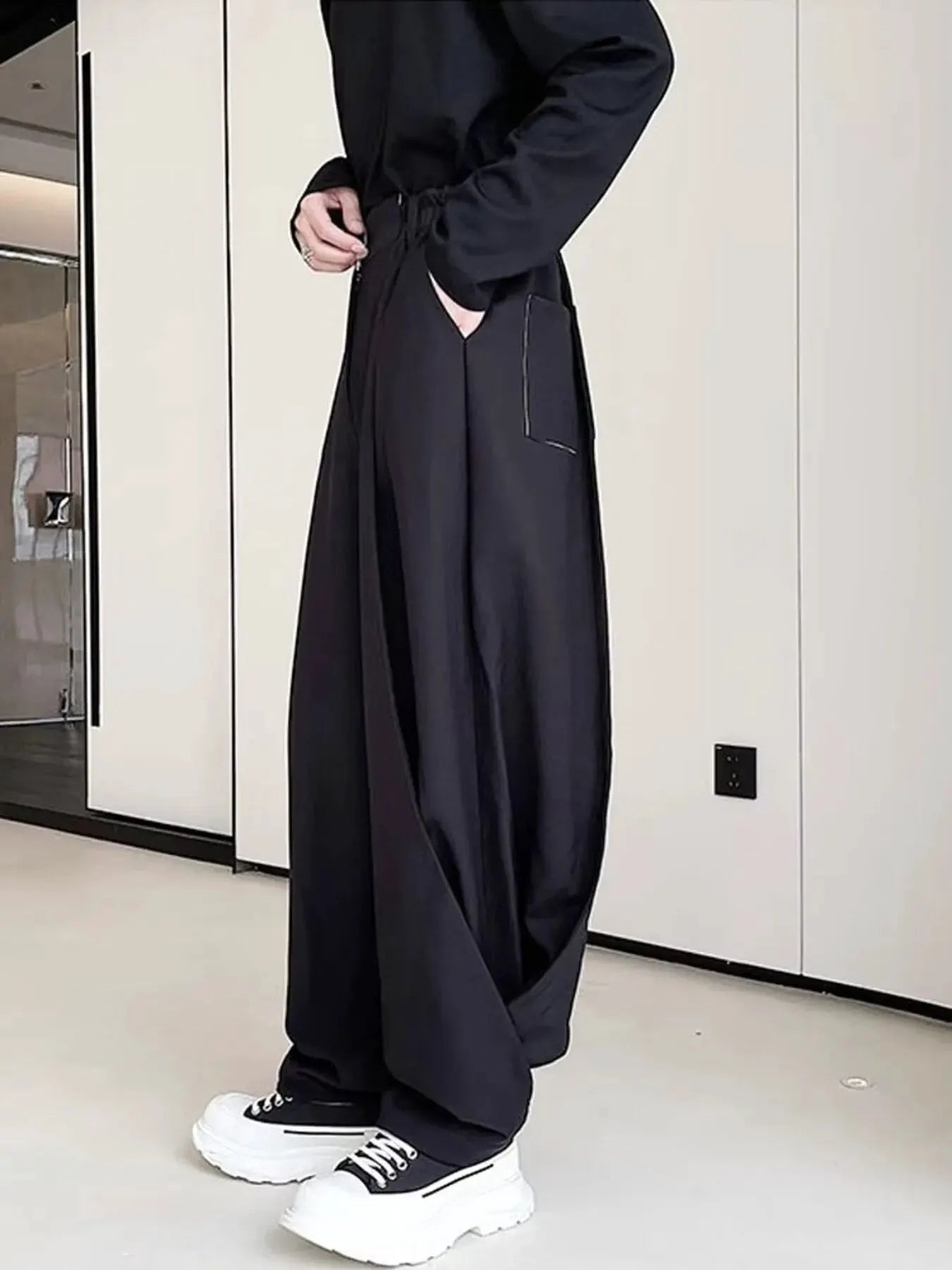 Men's Loose Fit Pants by Trendsi