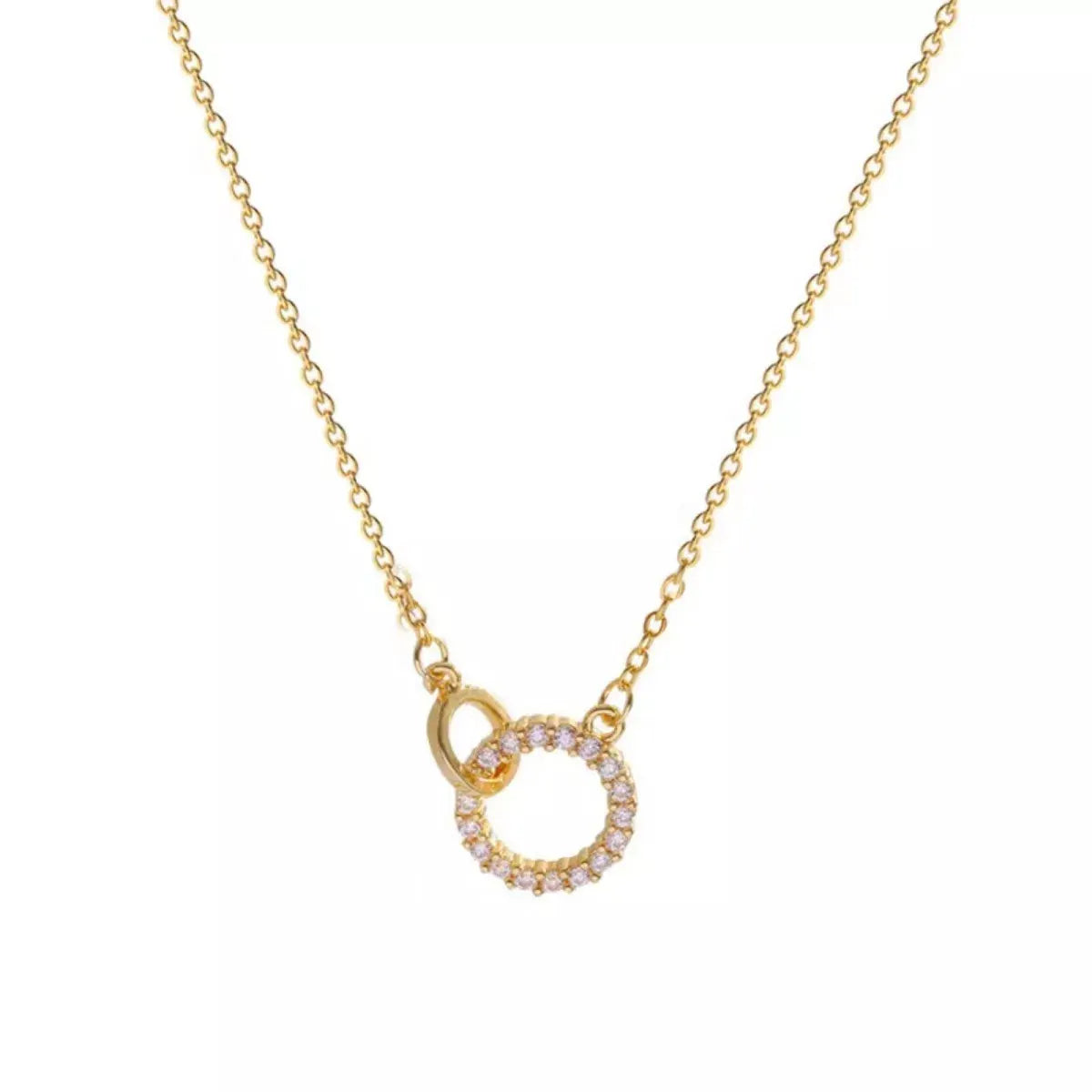 925 Sterling Silver Zircon Pendant Necklace by Partner Labels