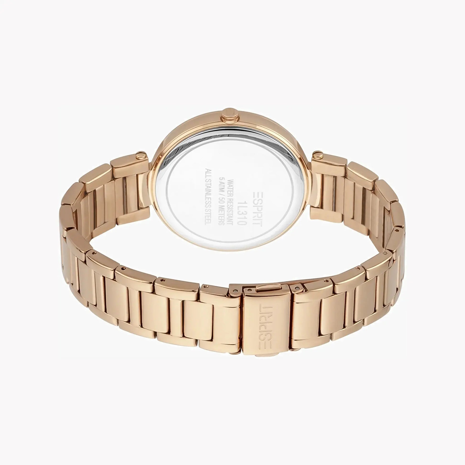 Esprit Women's Rose Gold Watch, Stainless Steel | Es1l090m0035 by ESPRIT