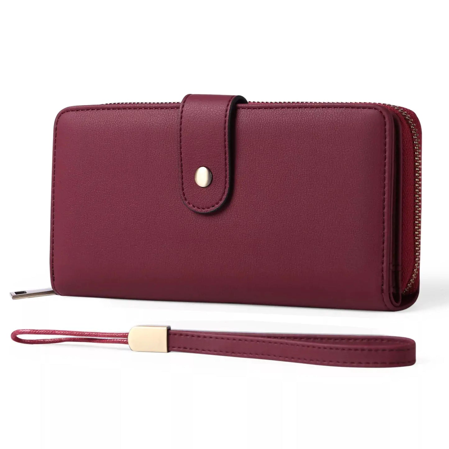PU Leather Long Wallet by Partner Label