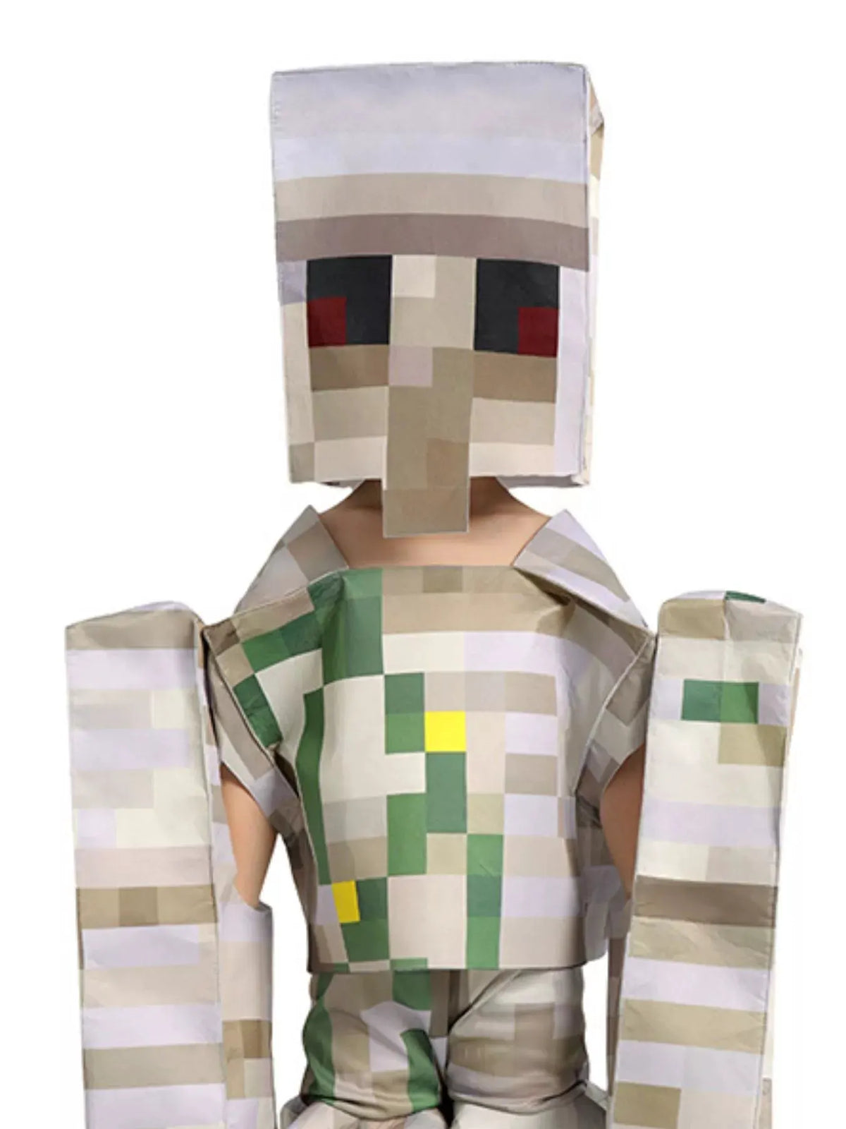 Children's Minecraft Pixelated Print Costume Set by Trendsi