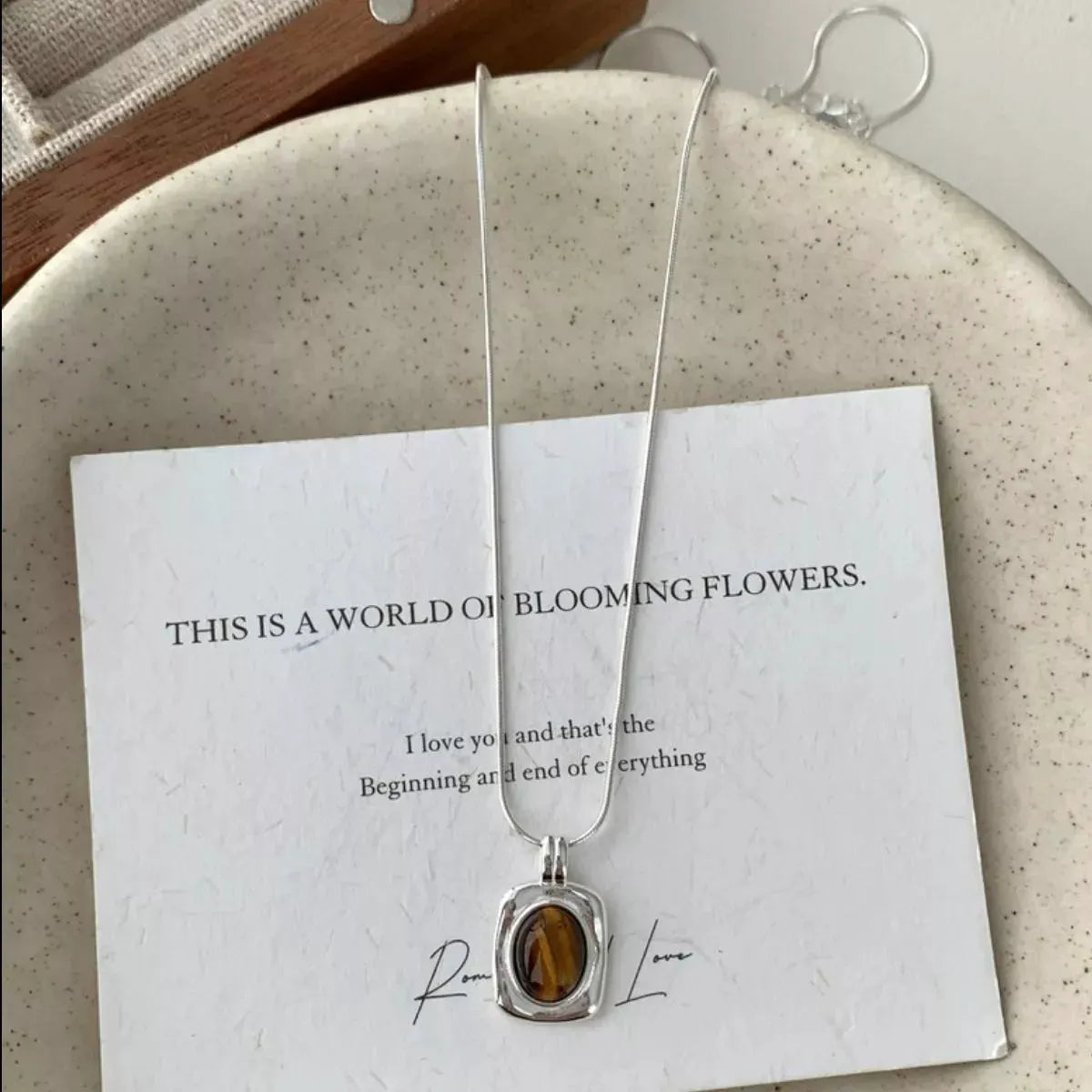 925 Sterling Silver Pendant Necklace by Partner Labels
