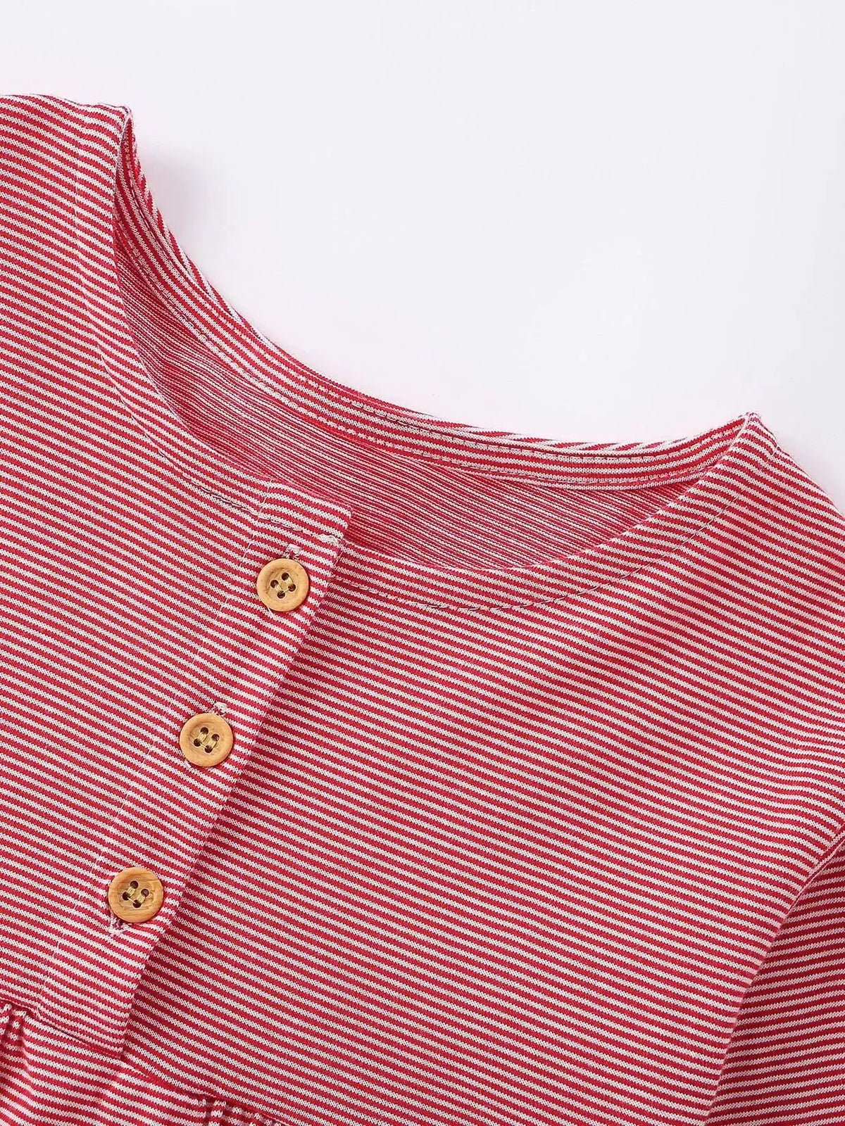Children's Striped Long-Sleeve Casual Dress with Puppy Applique by Trendsi