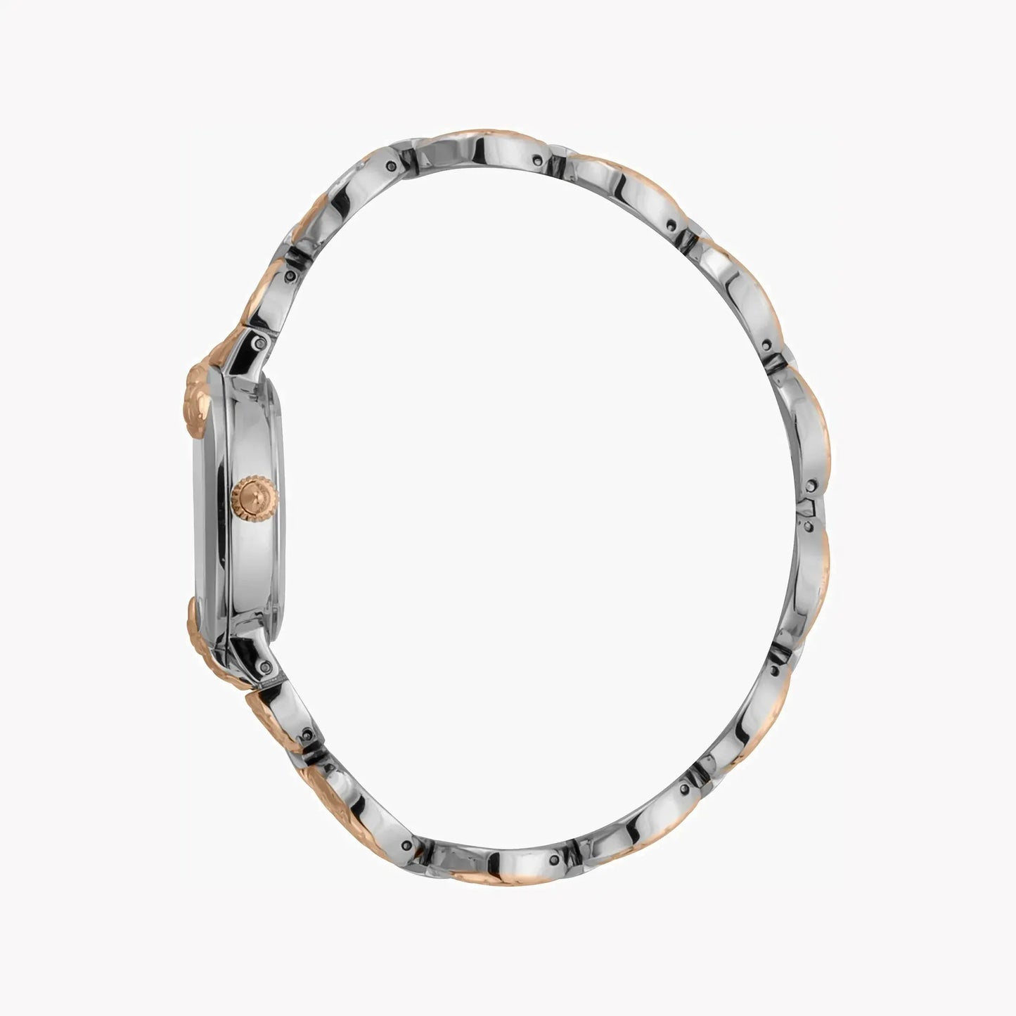 Just Cavalli Women's Silver & Rose Gold Watch, Silver Dial | Jc1l206m0065 by JUST CAVALLI