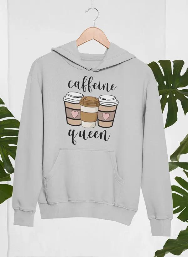 Caffeine Queen Hoodie by Merch