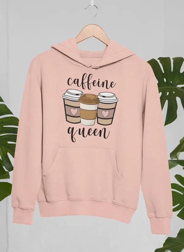 Caffeine Queen Hoodie by Merch