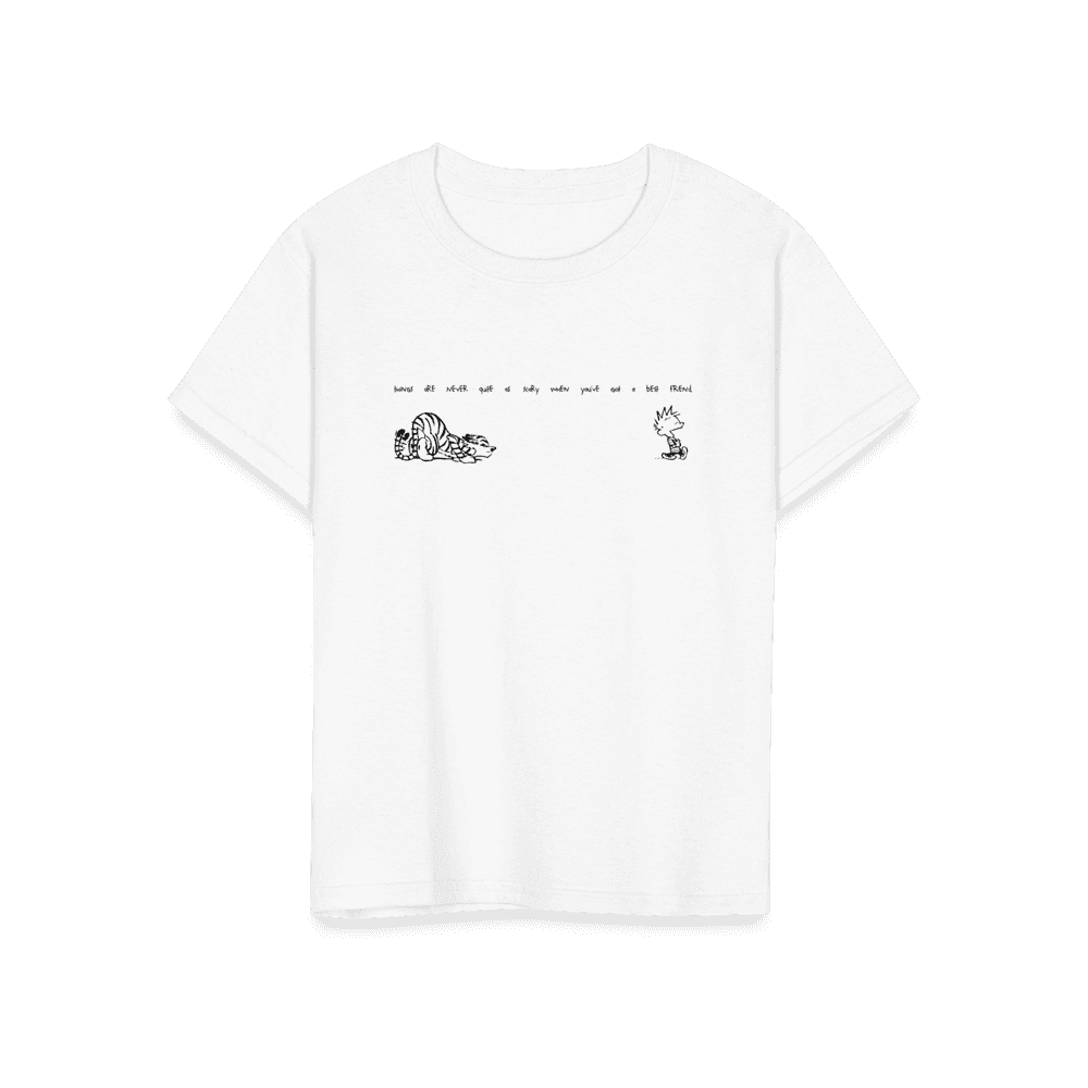 Calvin and Hobbes Best Friends Quote t-shirt by Art-O-Rama Shop