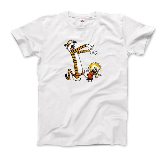 Calvin and Hobbes Playing Zombies t-shirt by Art-O-Rama Shop