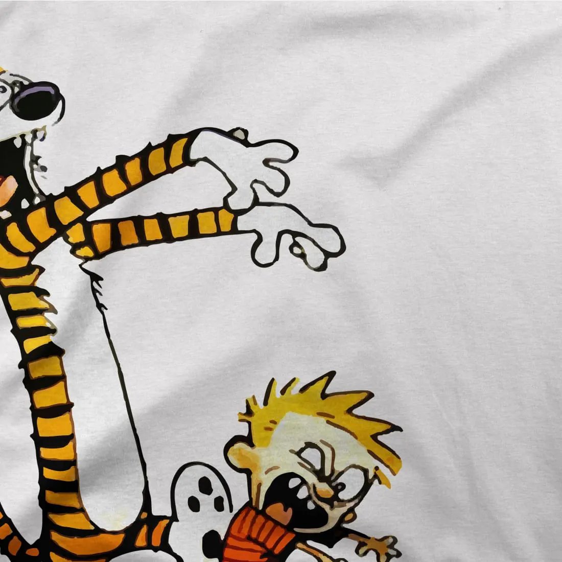 Calvin and Hobbes Playing Zombies t-shirt by Art-O-Rama Shop