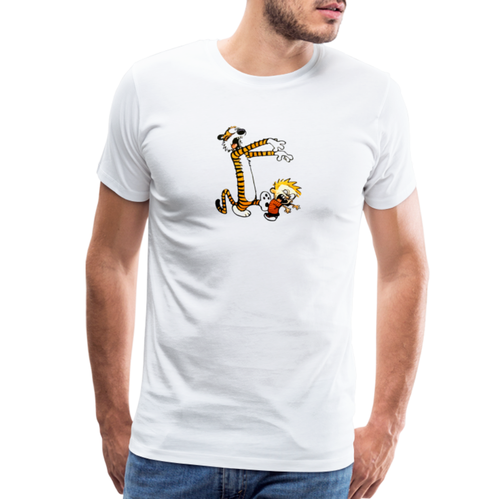 Calvin and Hobbes Playing Zombies t-shirt by Art-O-Rama Shop