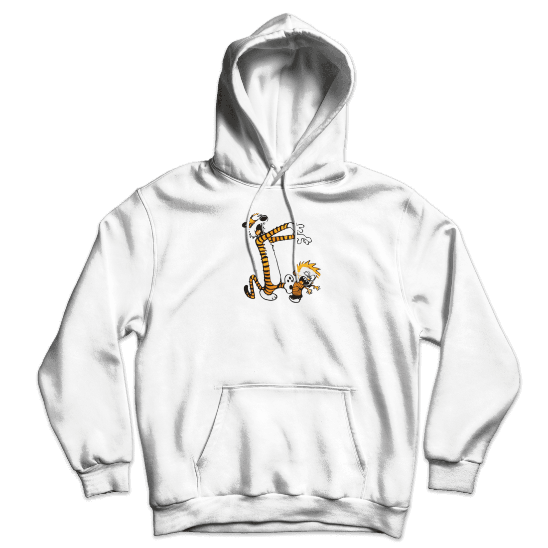 Calvin and Hobbes Playing Zombies Unisex Hoodie by Art-O-Rama