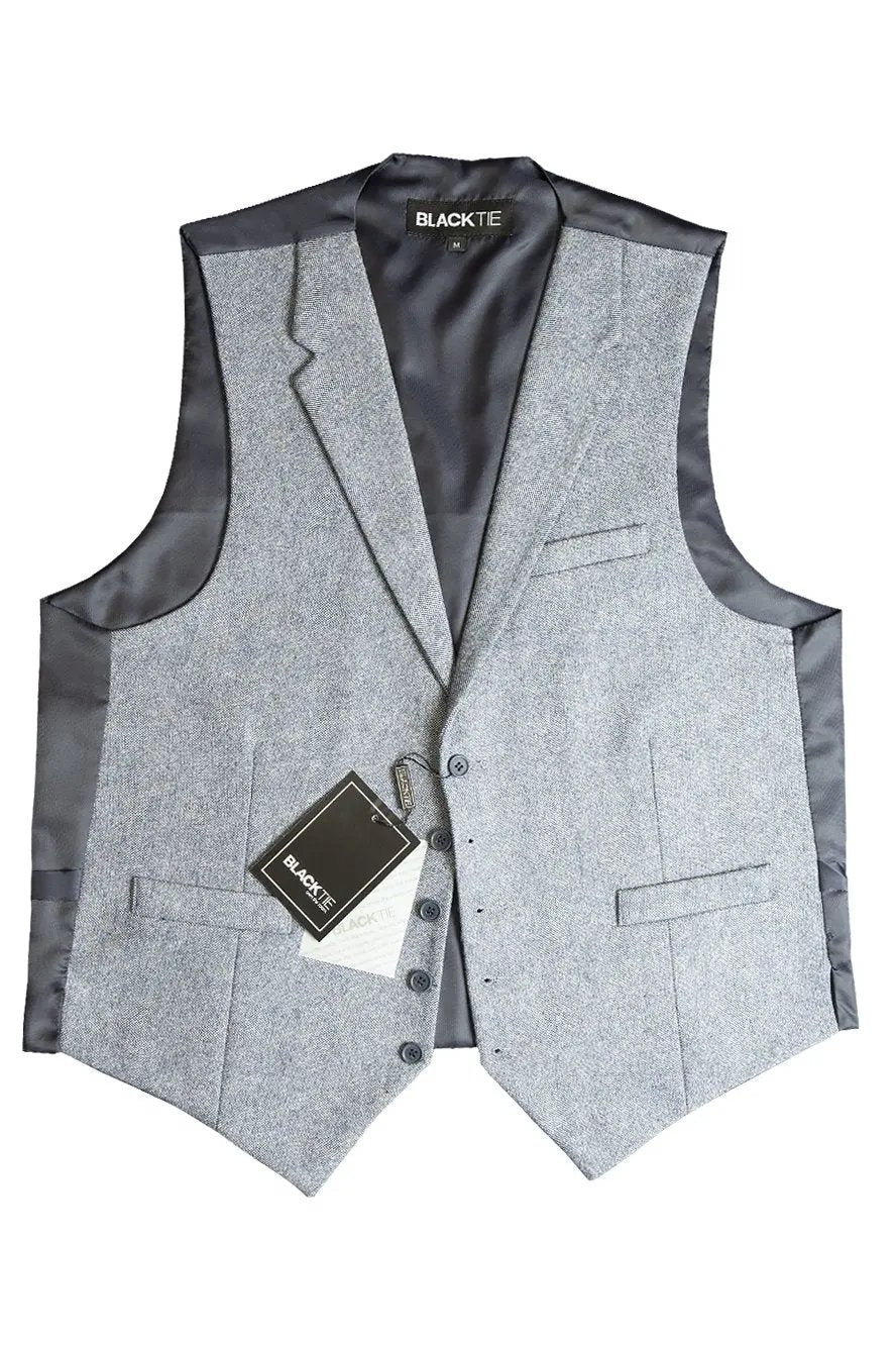 "Camdyn" Tweed Vest by Tux-USA