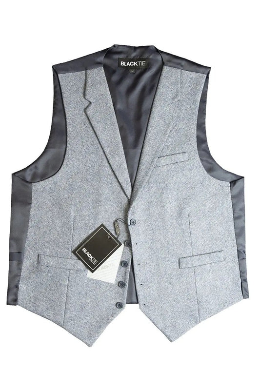 "Camdyn" Tweed Vest by Tux-USA