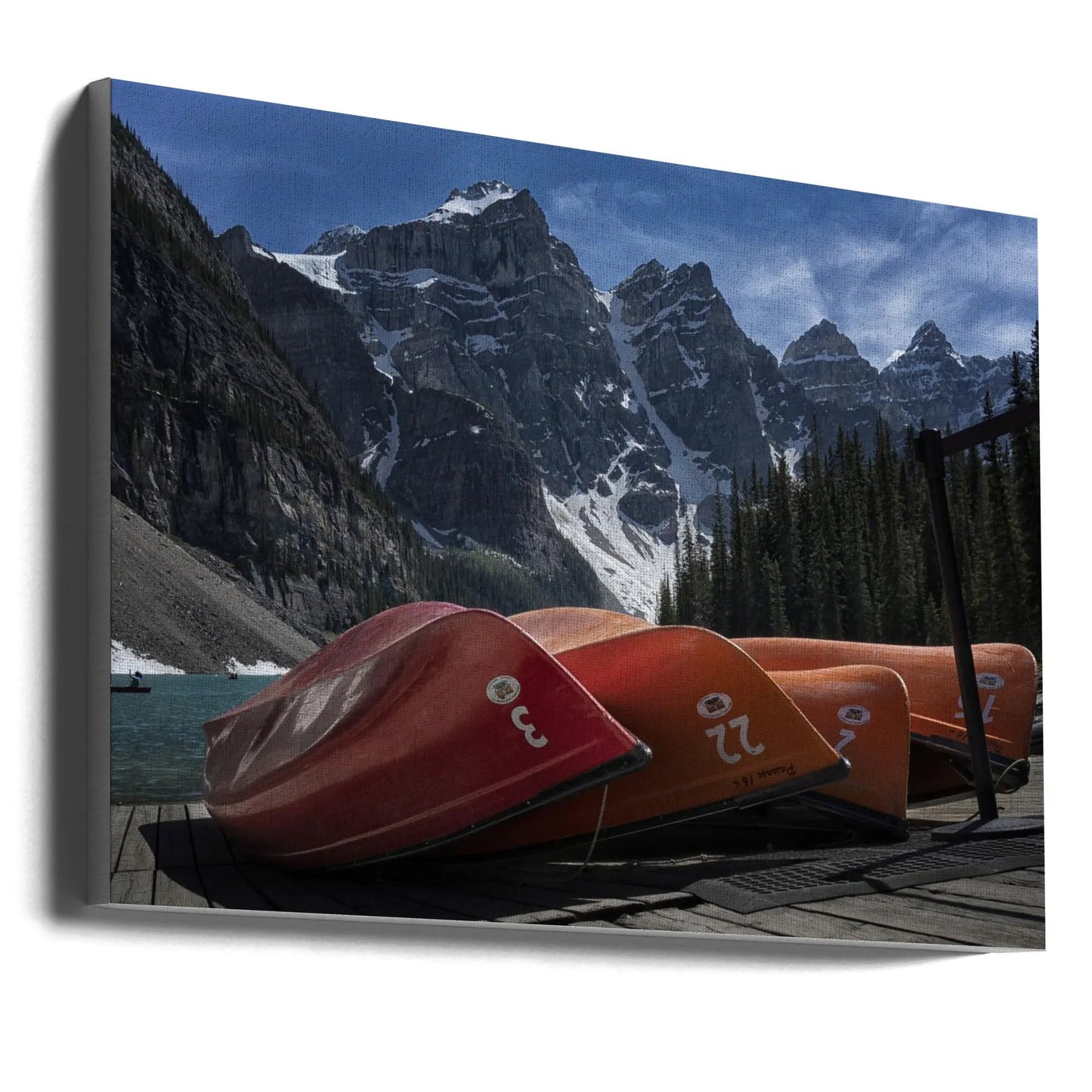 Wall art Four peaks by Yanyan Gong