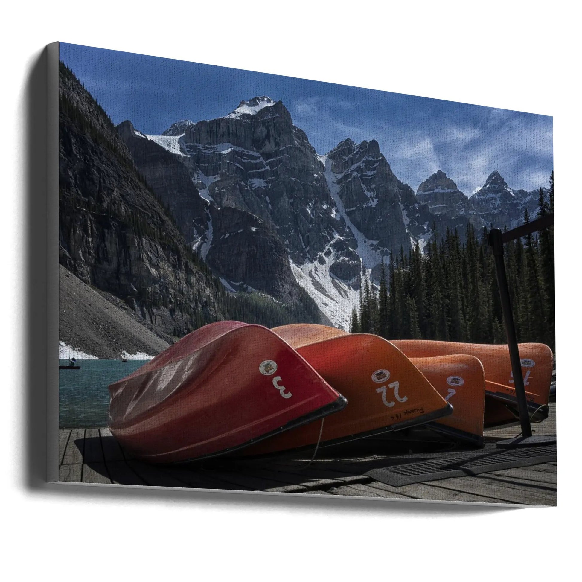 Wall art Four peaks by Yanyan Gong