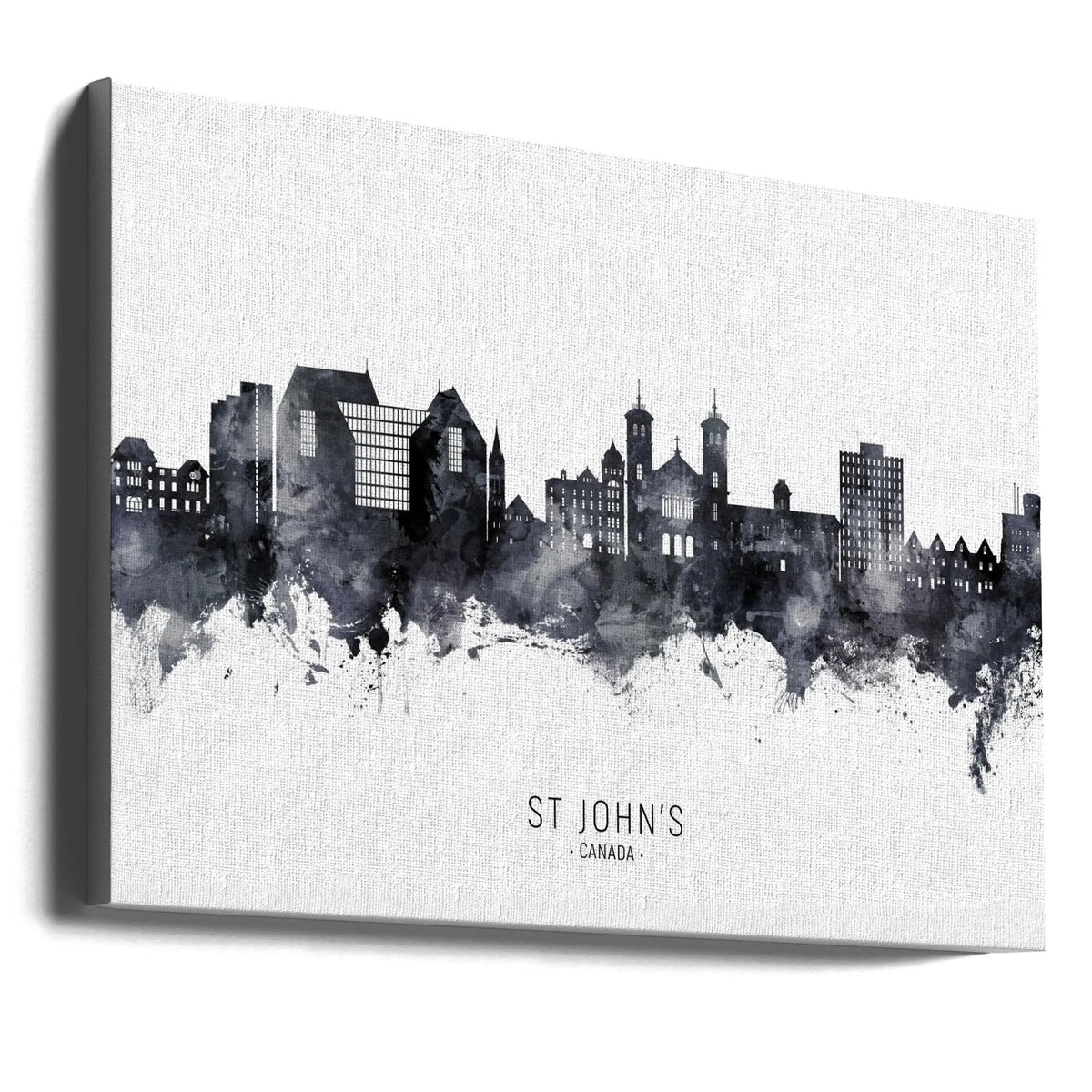 Wall art St John's Canada Skyline by Michael Tompsett
